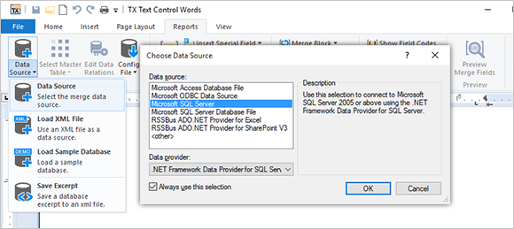 Introduction To Reporting Tx Text Control Net Server For Aspnet 4955